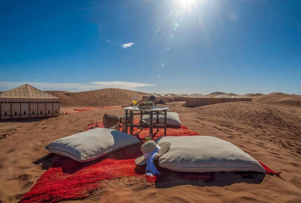 Merzouga Desert Luxury Camp Exterior photo